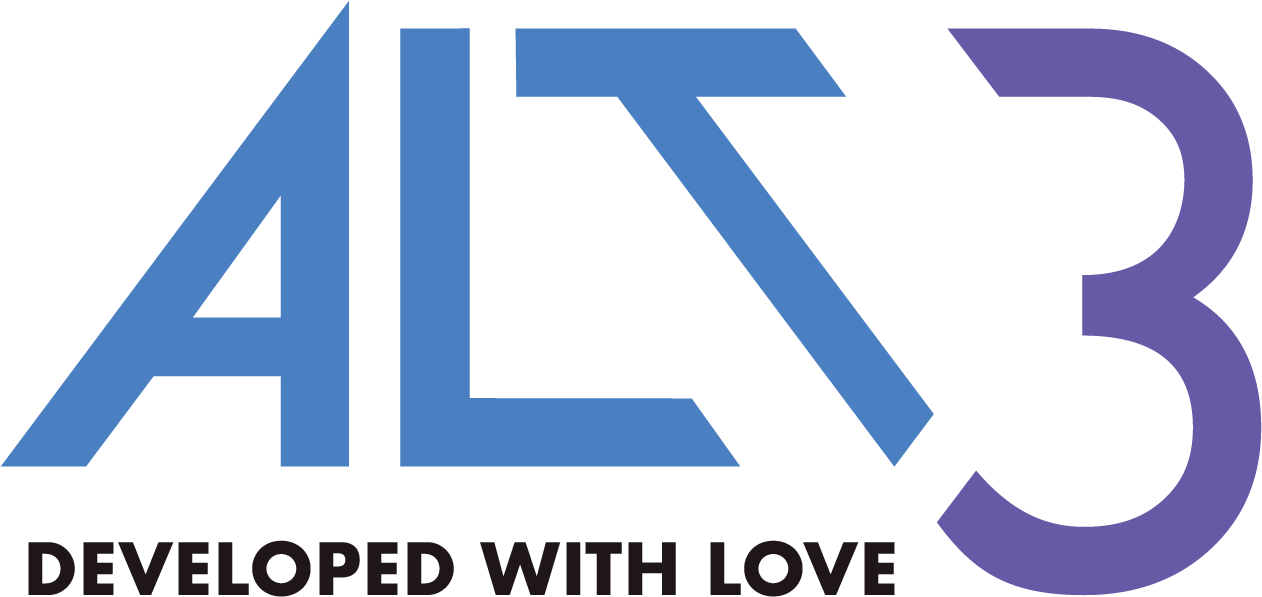 Alt 3, Inc: Developed with Love